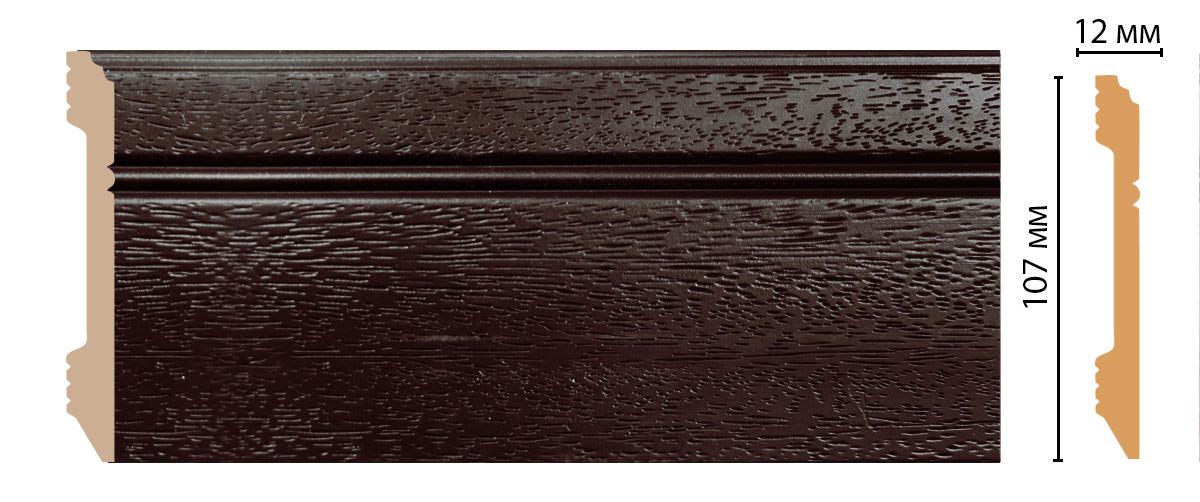 Плинтус напольный DECOMASTER D105-433ДМ