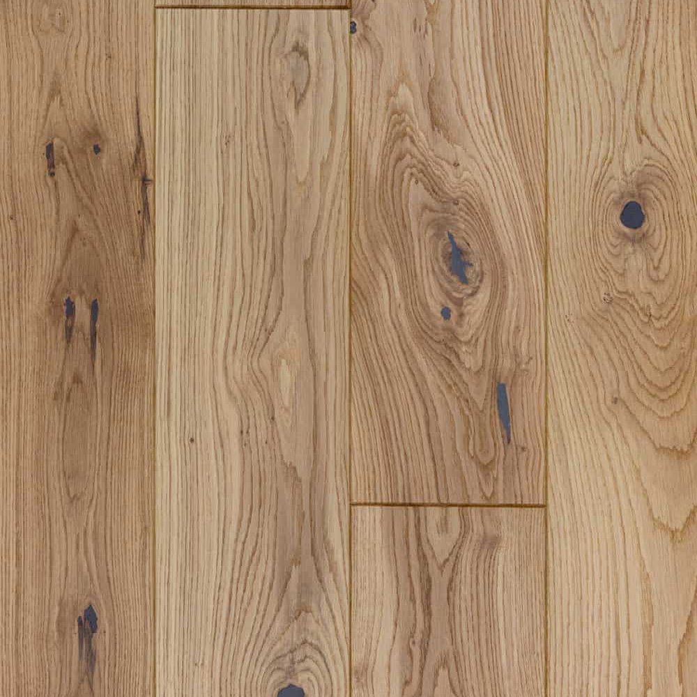 Массивная доска De Moderno 20/01 дуб светлый Villaggio 20х150х400-1200/1500 шип-паз кантри
