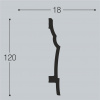 Напольный плинтус Bello Deco XPS П19
