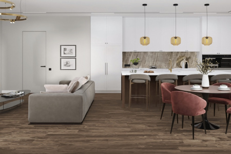 LVT DAMYFLOOR Коллекция Family LVT Орех Американский LVT