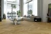 Кварцевый паркет Quartz Parquet Английская Ёлка Дуб Медовый Раф 33-463 браш, фаска