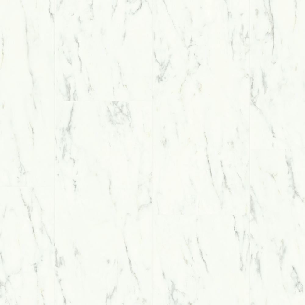 Виниловые полы QUICK-STEP (КВИК СТЕП) Ambient Click - Мрамор Каррарский Белый AMCL40136