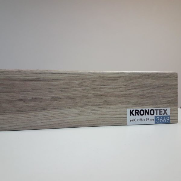 Плинтус МДФ KRONOTEX (Кронотекс) KTEX1 D3669 Дуб Макро бежевый