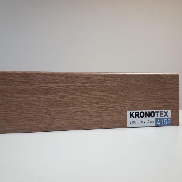 Плинтус МДФ KRONOTEX (Кронотекс) KTEX1 D4152 Дуб Эверест натуральный