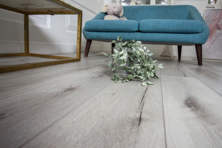 LVT DAMYFLOOR Коллекция Family LVT Дуб Классический Серый LVT