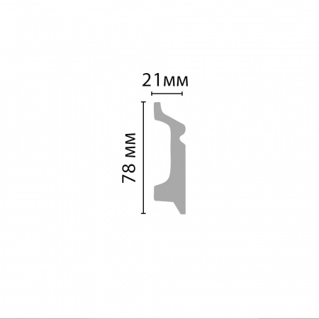 Плинтус напольный DECOMASTER D122-1070ДМ
