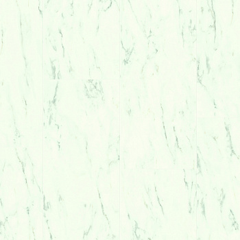 Виниловые полы QUICK-STEP (КВИК СТЕП) Ambient Glue plus - Мрамор каррарский белый AMGP40136 Glue