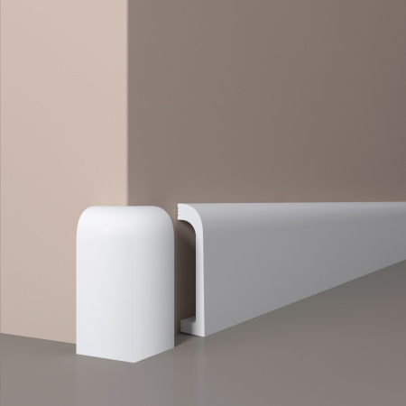 Напольный плинтус Bello Deco XPS П16