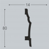 Напольный плинтус Bello Deco XPS П20