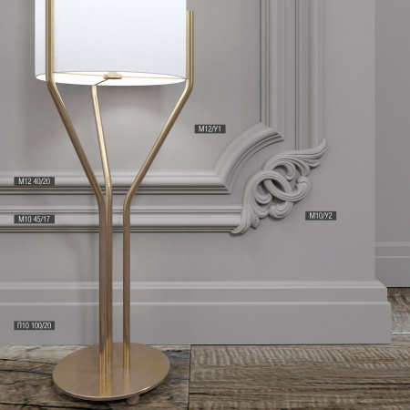 Напольный плинтус Bello Deco XPS П10