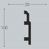 Напольный плинтус Bello Deco XPS П10