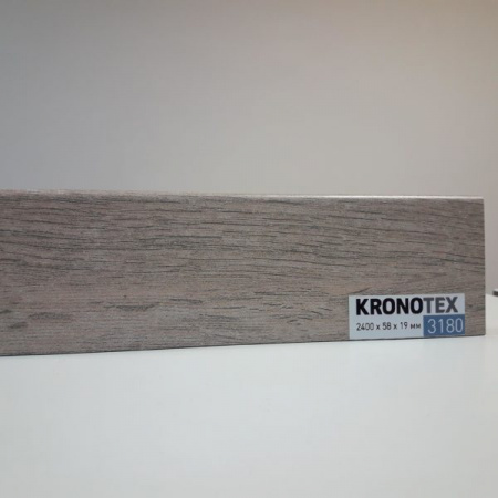 Плинтус МДФ KRONOTEX (Кронотекс) KTEX1 D3180 Дуб Рип натуральный