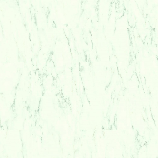 Виниловые полы QUICK-STEP (КВИК СТЕП) ALPHA VINYL TILES - Мрамор каррарский белый  AVST40136